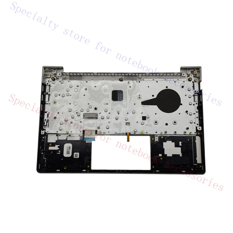 Фото R+ подходит для HP Probook 440 445 G9, клавиатура с подсветкой и подставкой для рук N01287-001, серебристая, верхняя часть USK. №2