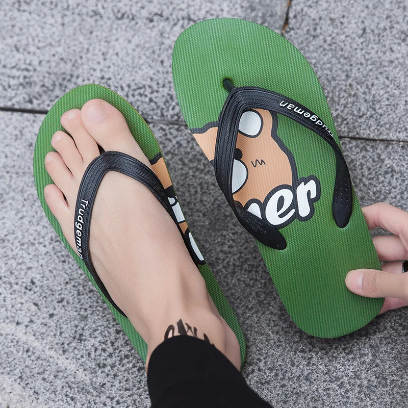 

Шлепанцы мужские, сандалии на толстой подошве, Эва, Нескользящие, летняя обувь для дома и улицы