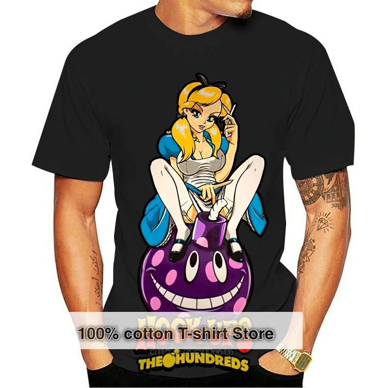 

HOOK UPS - T SHIRT - BLACK - S M L - JK INDUSTRIES RARE NEW WONDERLAND LTD