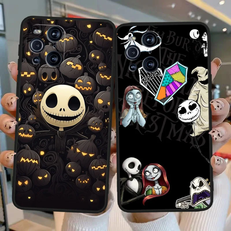 Чехол Кошмар перед Рождеством для телефона OPPO Find X2 X3 X5 Reno 5 6 7 8 10 11 Lite Neo Pro Plus 4G