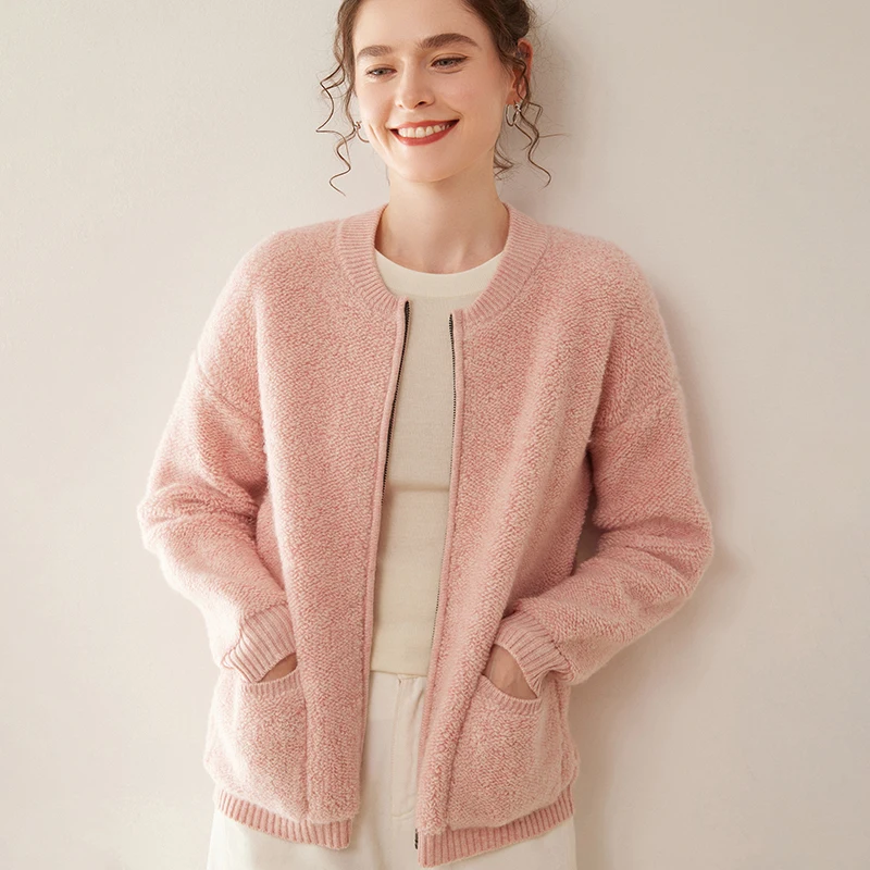 Женский кашемировый свитер Ole 00 чистый кашемир 2024 осенне-зимний полотенце с