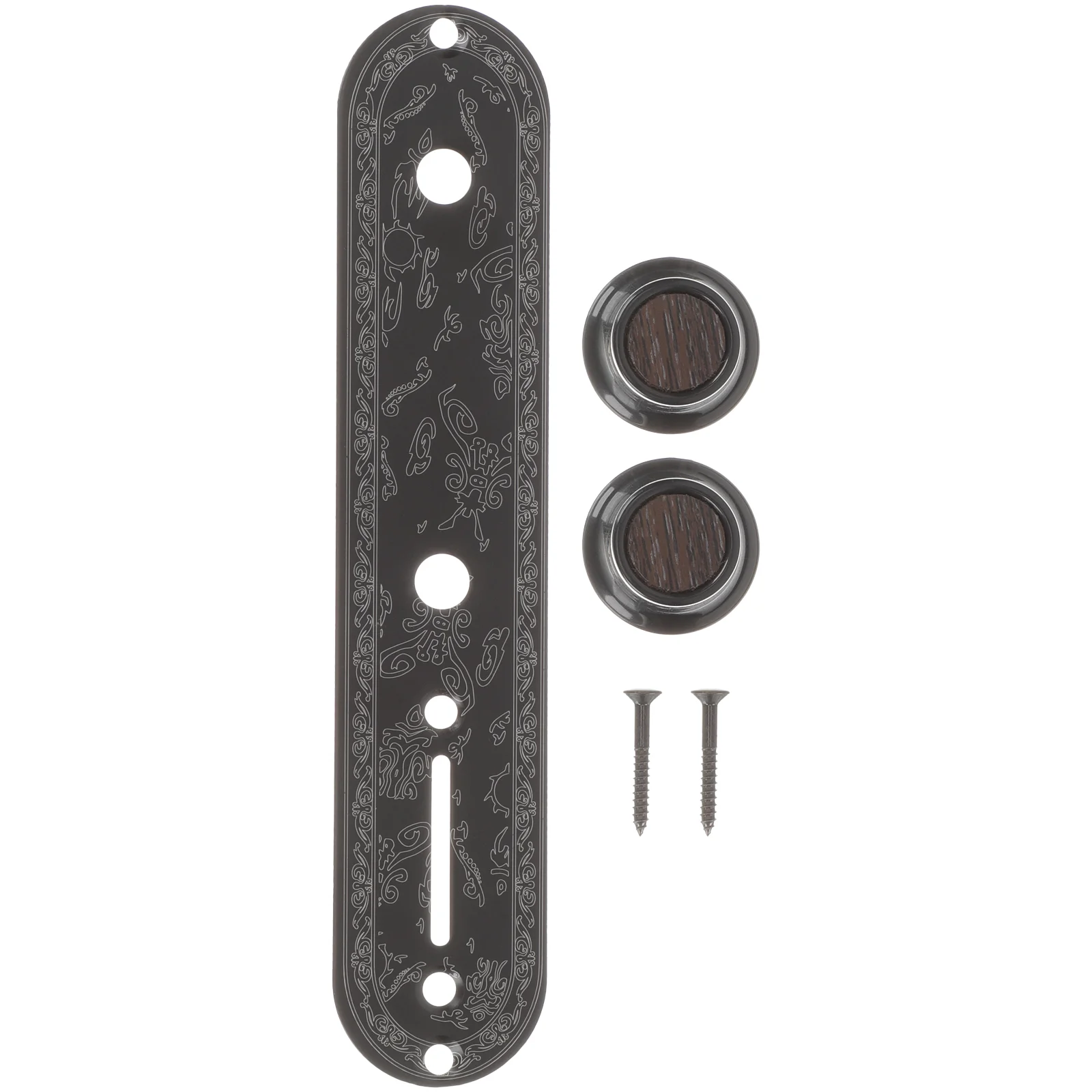 

1 Set Of Useful Guitar Electric Guitar Bass Volume Knobs Guitar Control Plate