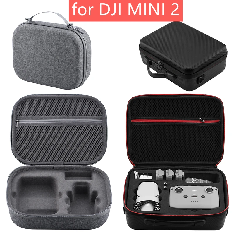 

Nylon/PU Carrying Case for DJI MINI 2 Drone Storage Bag Anti-Collision Portable Handbag for DJI MINI 2 Drone Accessories