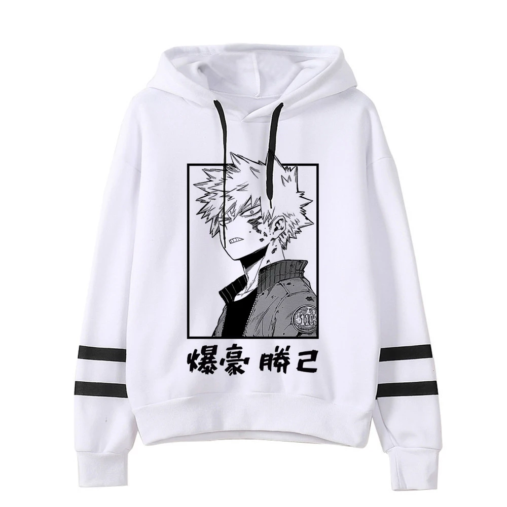 Толстовки унисекс с японским аниме Моя геройская Академия мужские худи химико