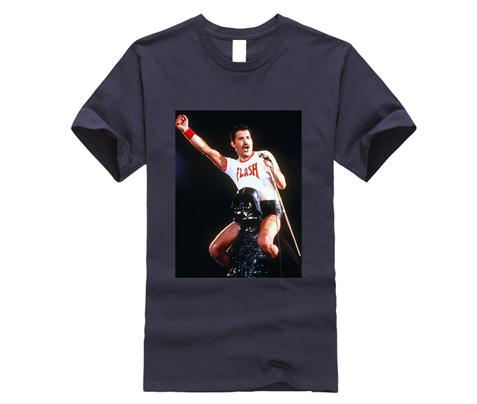 Футболка Queen Freddie Mercury Flash Gordon Live In концерт Дарт Вейдер новая мужская футболка с