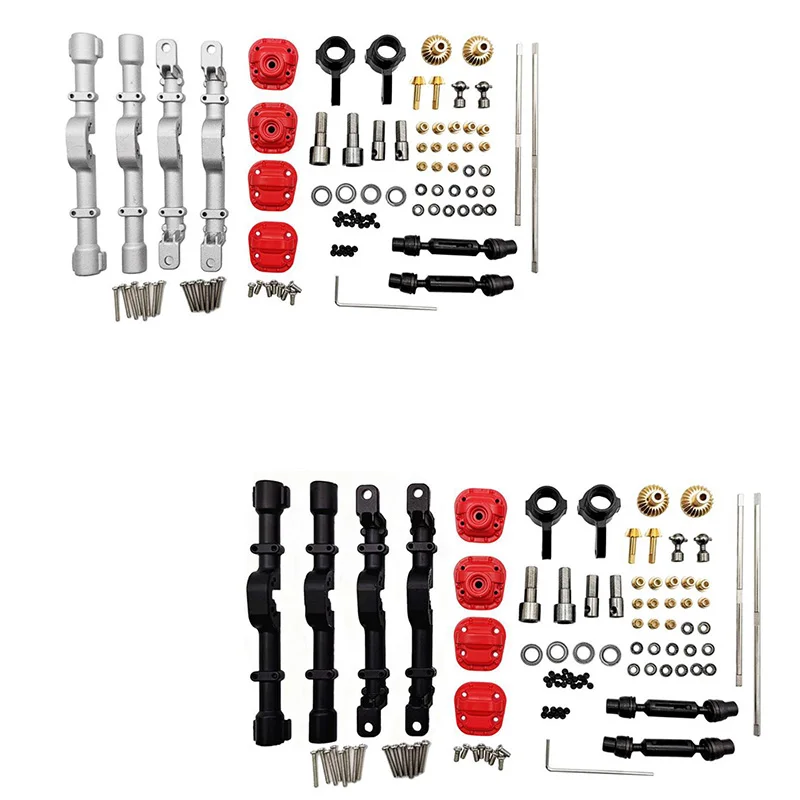 

Upgrade Front & Rear Metal Gear Axle Housing Replacement Accessories For 1/12 MN D90 D91 96 99 99S RC Car