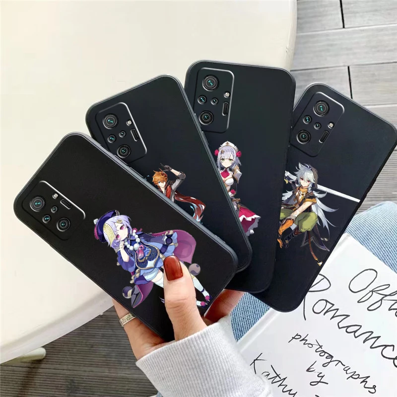 

Genshin Impact Project Game Phone Case For Xiaomi Redmi 7 7A 8 8A 9 9i 9AT 9T 9A 9C Note 7 8 2021 8T Pro Back Carcasa