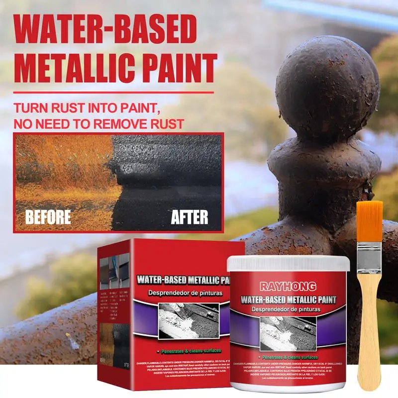 

100g Rust Converter Water-Based for Car Anti-Rust Chassis Primer Iron Metal Surface Clean Repair Protect Rust Remover Deruster