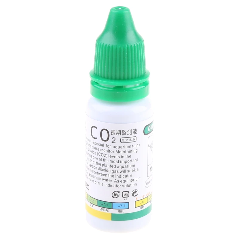 

PH Solution 15ml/0.5oz Use with Aquarium Carbon Dioxide Monitor CO2 Indicator for Planted Fish for Tank Aquariums