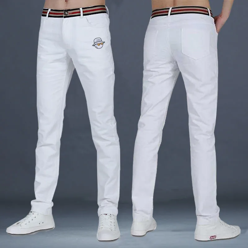 2022 New High Quality Men's Golf Clothing Golf Pants Waist Striped Fashion Casual Pant Trousers Tennis Men Golf Wear Malbon Golf
