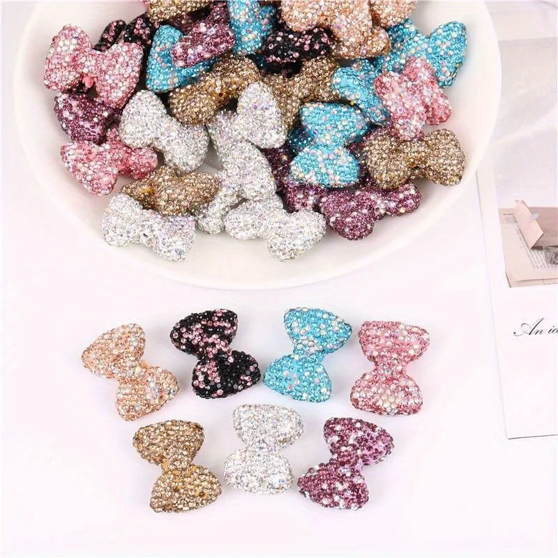 3 шт. бусины из полимерной глины цветные стеклянные хрустальные стразы в форме