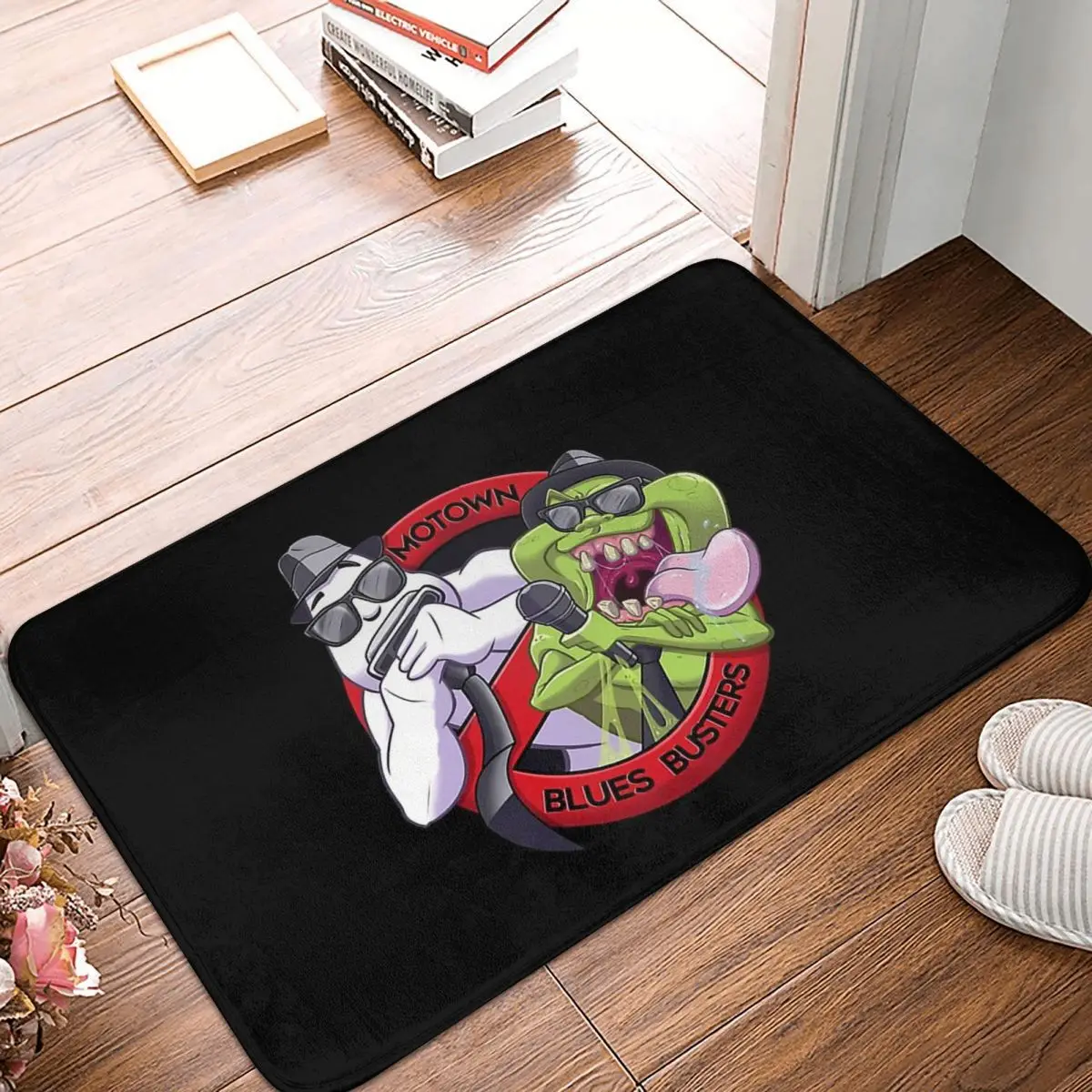 

Ghostbusters Non-slip Doormat Motown Blues Busters Redux Living Room Bedroom Mat Prayer Carpet Home Pattern Decor