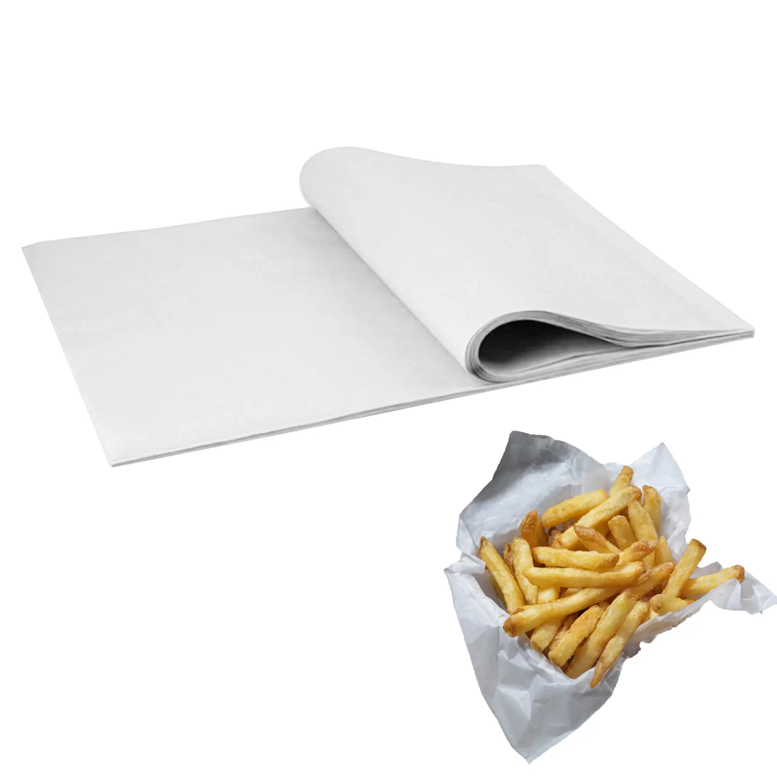 

Air Fryer Liners Square Liners For Air Fryer Basket 100pcs Pre-Cut Parchment Baking Paper For Air Fryer Oven Bakeware Steaming