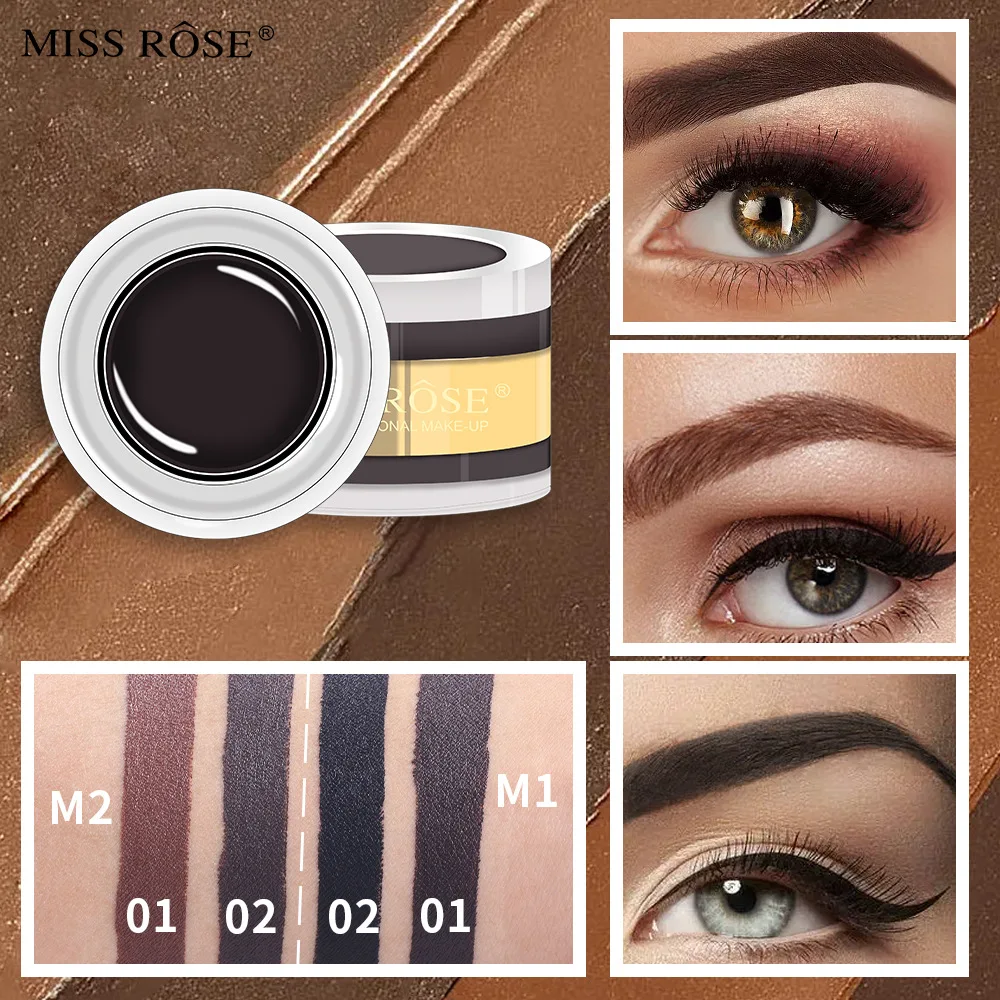 

MISSROSE Waterproof Long-lasting Non-decolorizing Eyebrow Cream