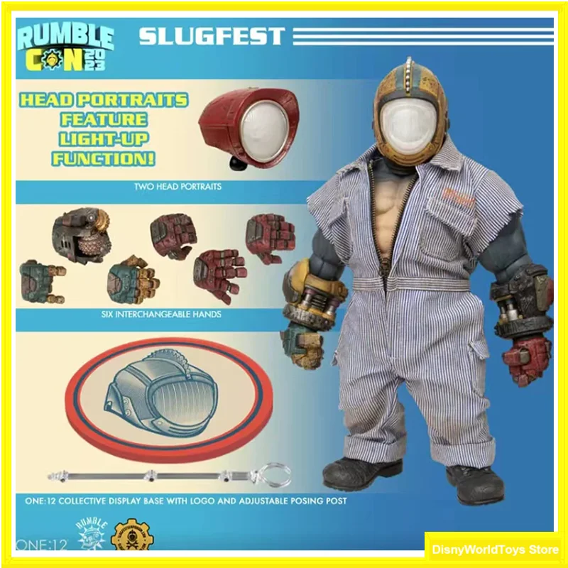 Фото 100% оригинальные игрушки Mezco One: 12 SLUGFEST RUMBLE CON 2023, в наличии, коллекция аниме, фигурки, модель игрушки №2