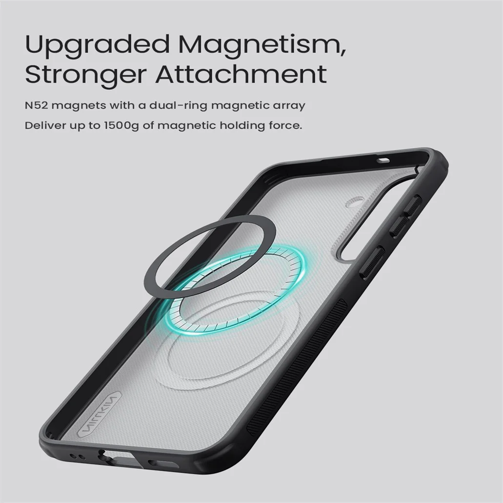 Фото Чехол Nillkin для Samsung Galaxy S26 FE MagSafe Frosted Shield Pro, магнитный чехол, противоударный ультратонкий чехол для Samsung S26 FE №4