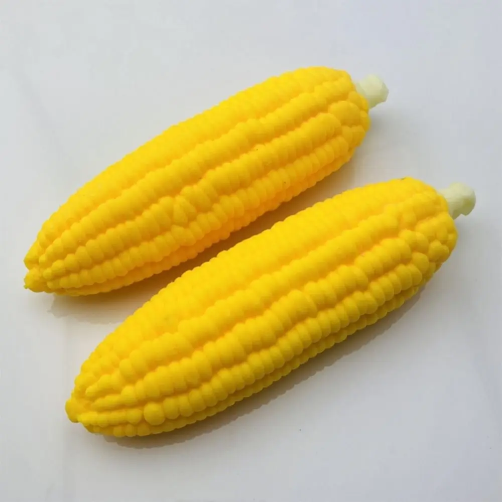 

Fidget Simulation Corn Vent Corn Toy Creative Adorable Squeeze Squeezing Vegetable Toy Party Favors