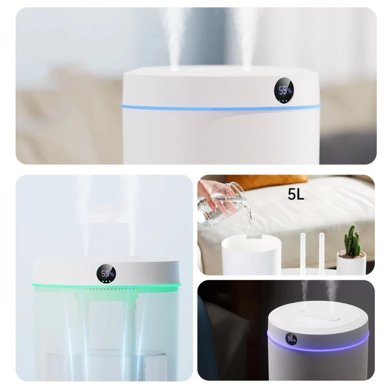 Увлажнитель воздуха Xiaomi Youpin 5 л с двумя соплами