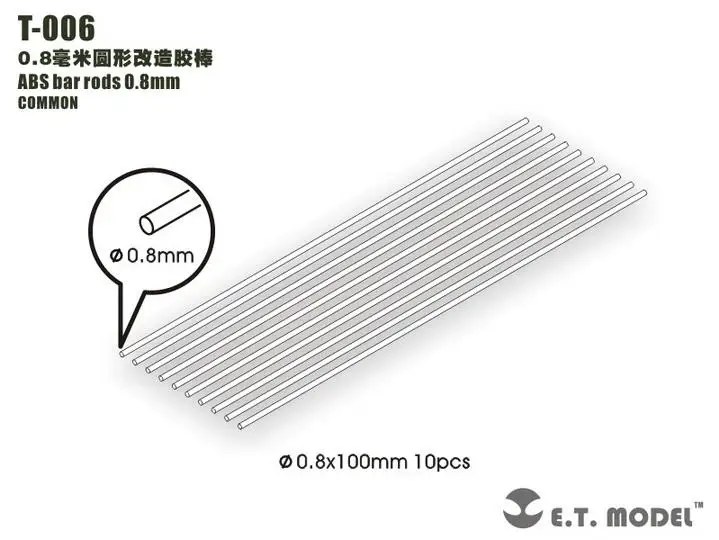 

Типовая модель ET Φ ABS 0,8 мм обычные инструменты (10 шт.)