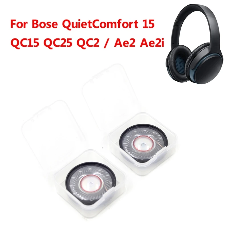 

Universal 40mm Headphone Speaker Driver for QC15 QC25 QC2 Headphone 33Ohm Speaker Balanced Sound Quality Drop Shipping