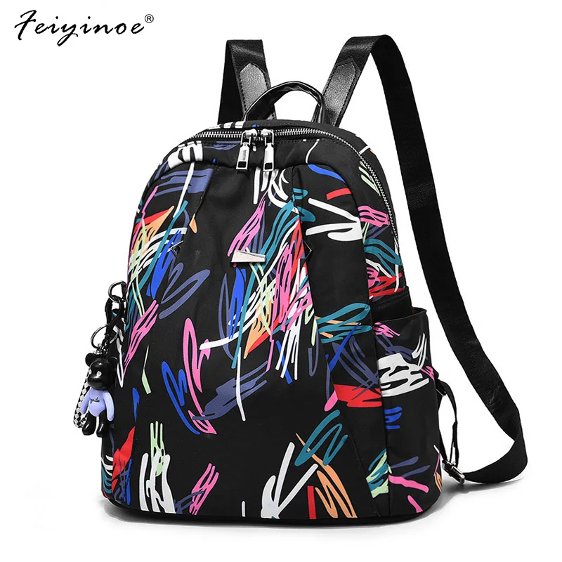 

Женский рюкзак, рюкзак для отдыха, сумка для путешествий, рюкзак из ткани Оксфорд 2022, новая коллекция Han Edition, Студенческая Мужская школьная с...