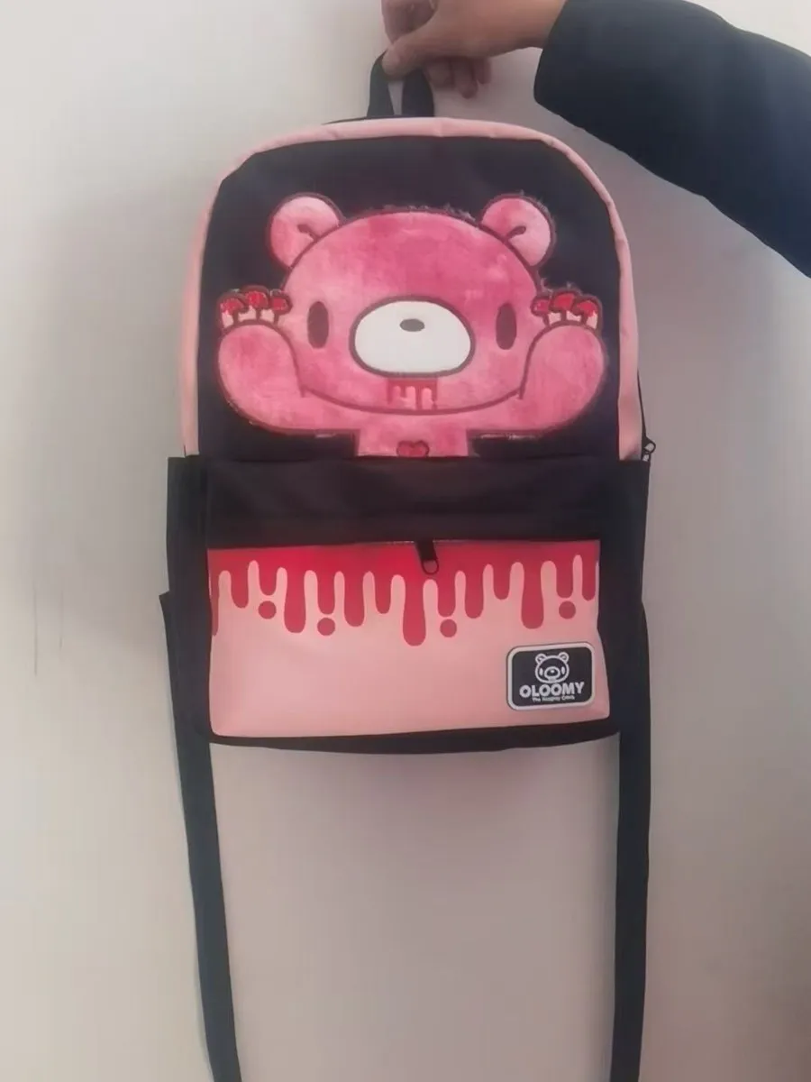 Рюкзак Gloomy Bear с большим объемом, плюшевый рюкзак с мультяшным дизайном, повседневный рюкзак для путешествий, прогулок и школы. (art.: 3920dcf3d2432) - 3920dcf3d2432