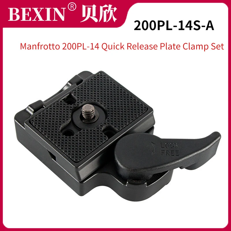 Manfrotto Quick Release Plate 200PL-14 Quick Release Clamp Aluminum
Lightweight Compatible For Manfrotto Camera Accessories