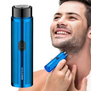 Portable Mini Electric Shaver Washable Beard Trimmer Men Shaver Razor USB Travel Face Full Body Shav