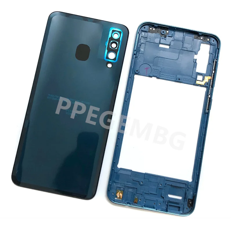 Для Samsung Galaxy A50 2019 A505 A505F A505DS корпус средняя рамка крышка + задняя аккумулятора