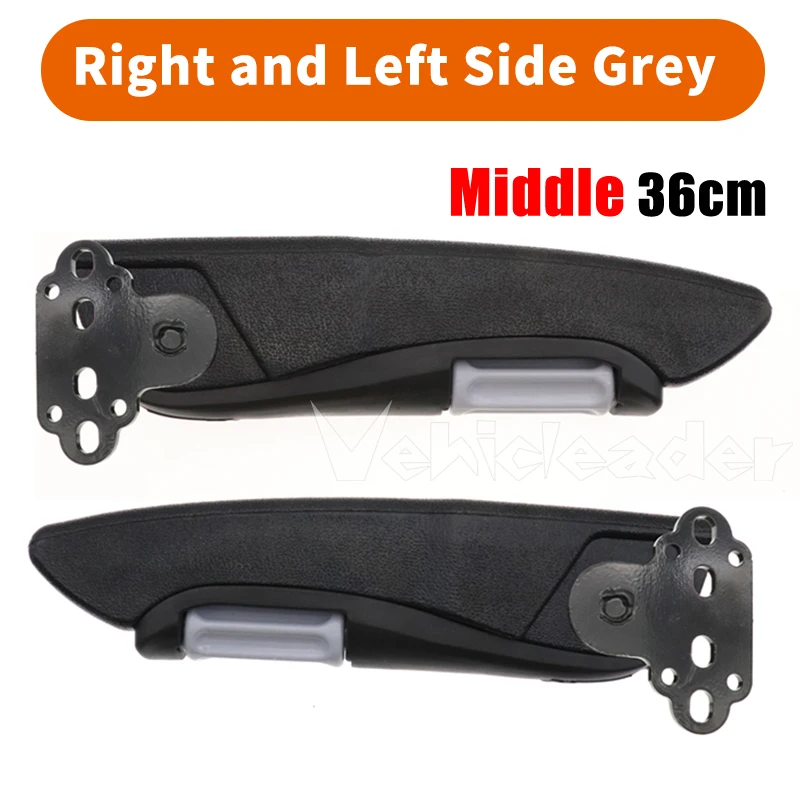 

2 шт., 31 см, 36 см, 40 см, универсальный регулируемый левый и правый автомобильный подлокотник для сиденья грузовика, держатель для рук, подлокотник, кожаный для автофургона, лодки