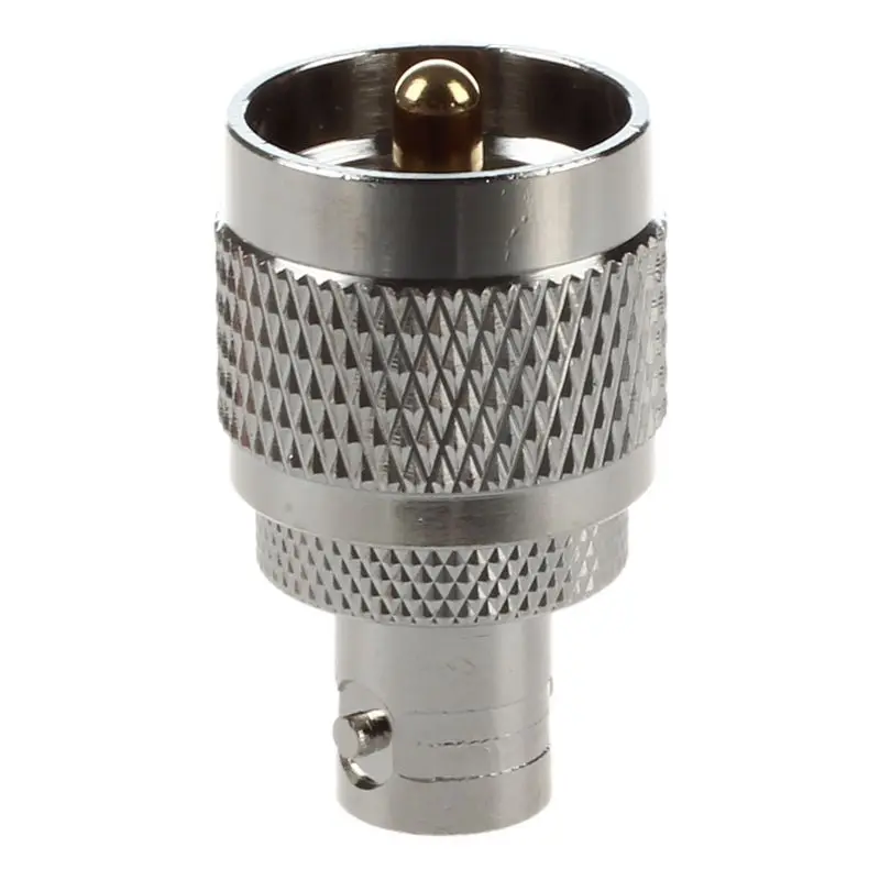 

2 шт., радиочастотный коаксиальный адаптер BNC female к UHF male PL259