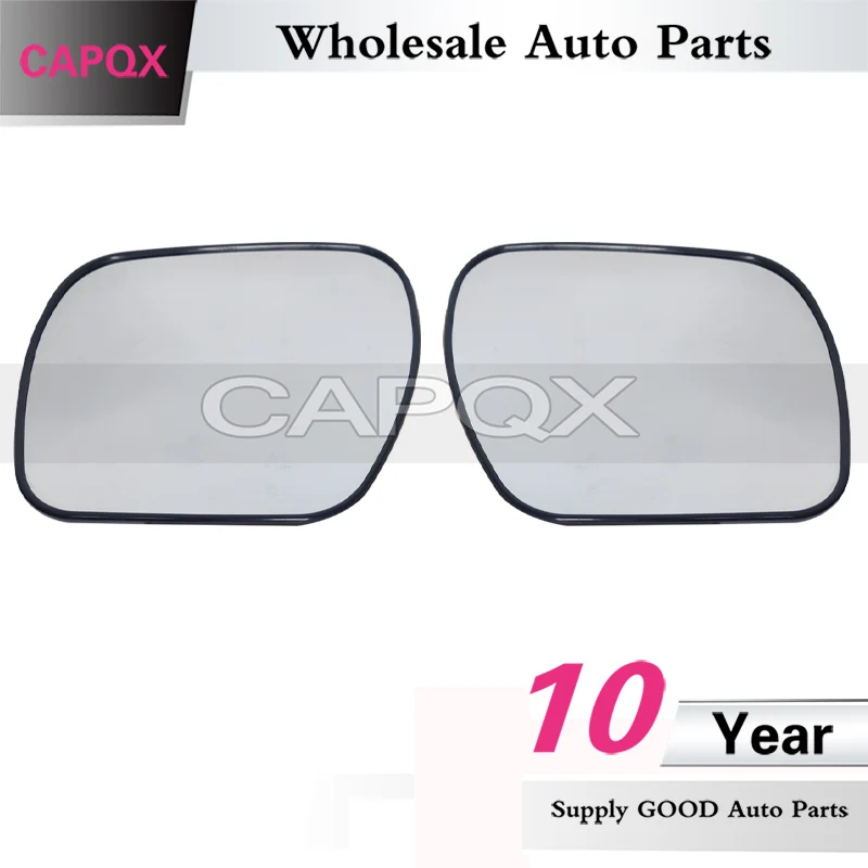 

Бренд CAPQX для Mitsubishi Pajero V93 V97 внешнее зеркало заднего вида стеклянные линзы заднего вида Боковые зеркальные линзы с подогревом