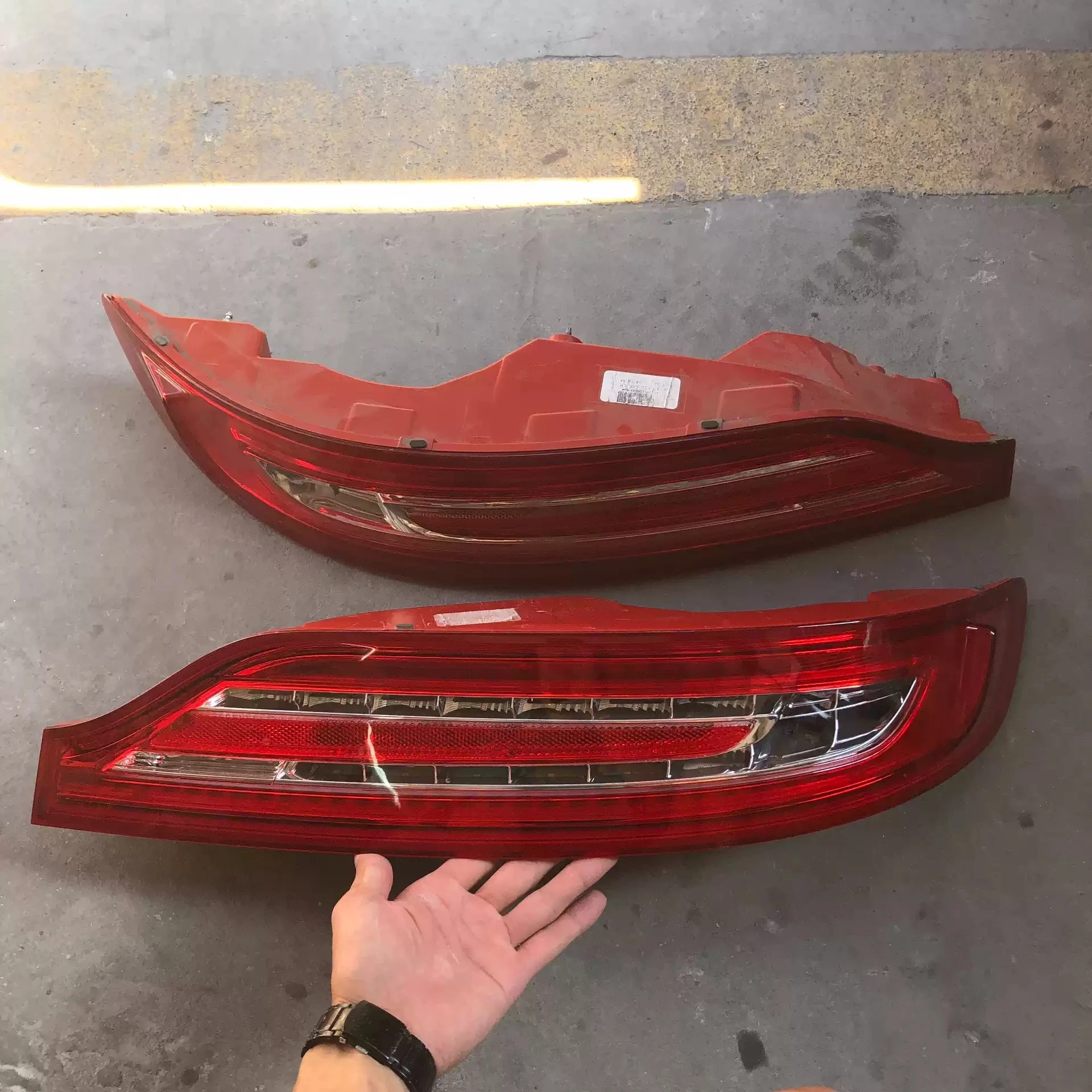 Пара светодиодный льных задних светодиодных фонарей задние фонари стоп-сигнал