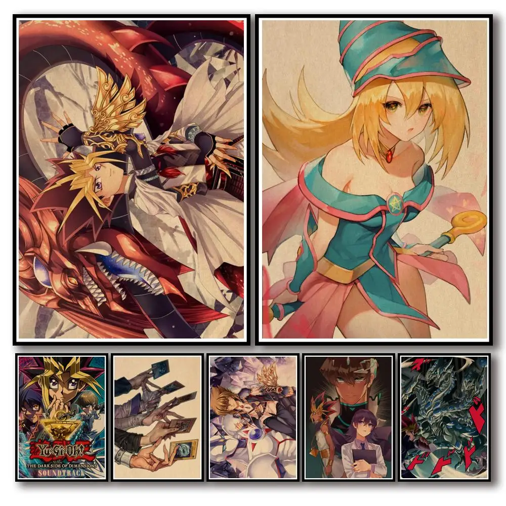 WTQ Аниме Постер Ю-Ги-О Холст