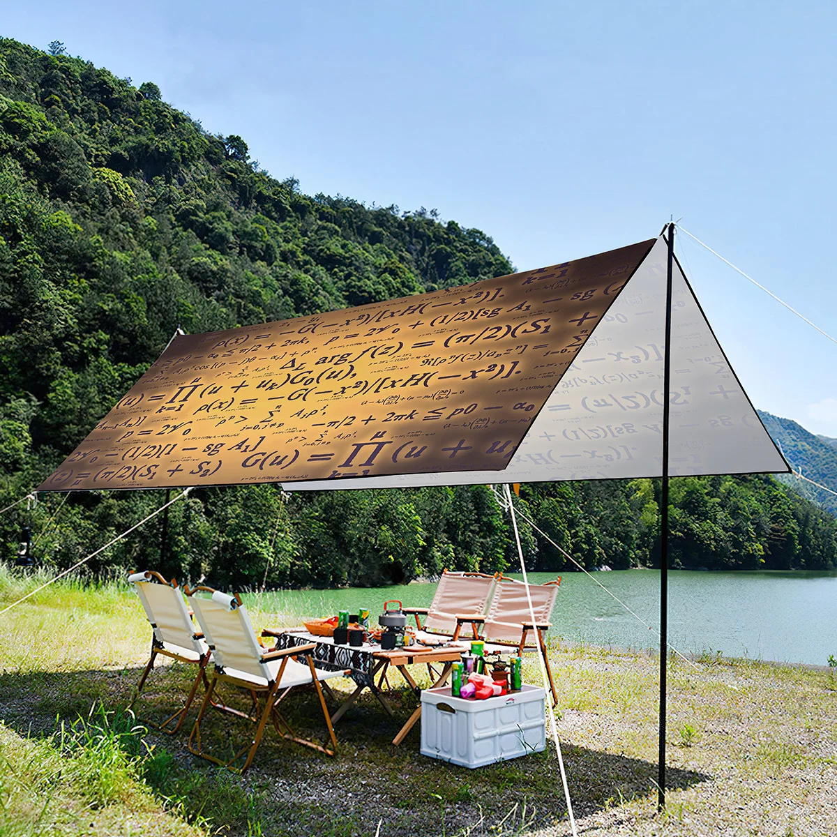 Водонепроницаемый и устойчивый к ультрафиолетовому излучению навес для