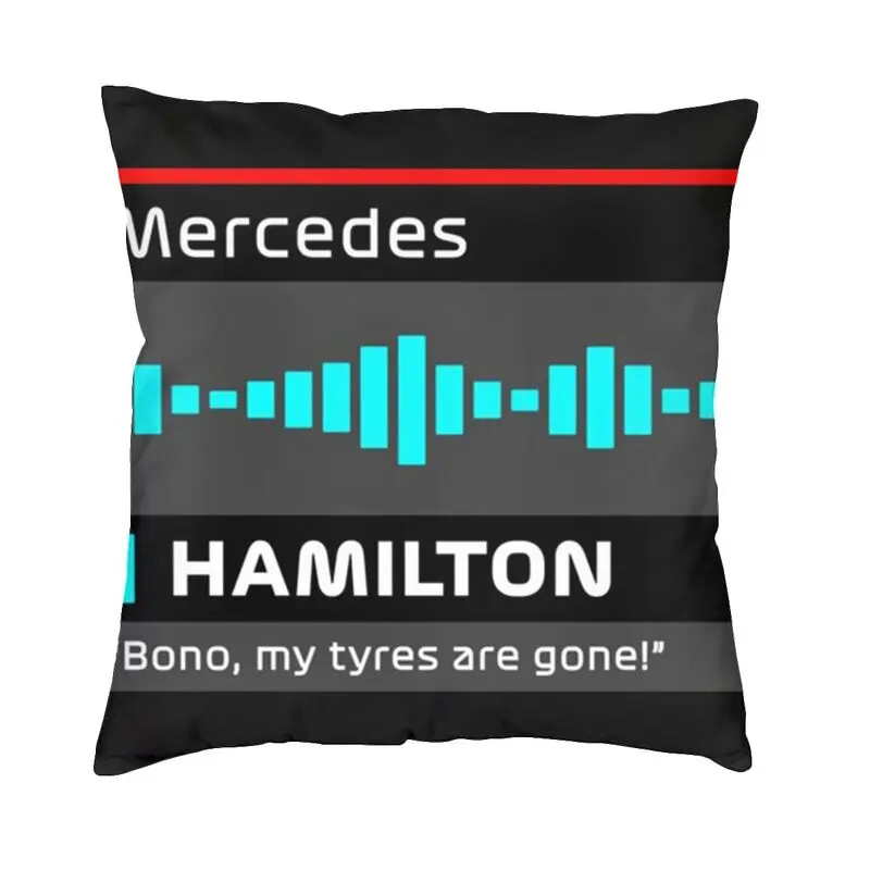 

Fashion Totos Racing Driver Wolff Square Throw Pillow Case Decoration 3D Double-sided Printing Cushion Cover for Car