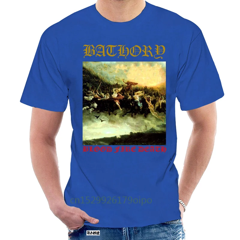 T Shirt Bathory Blood Fire Death T 