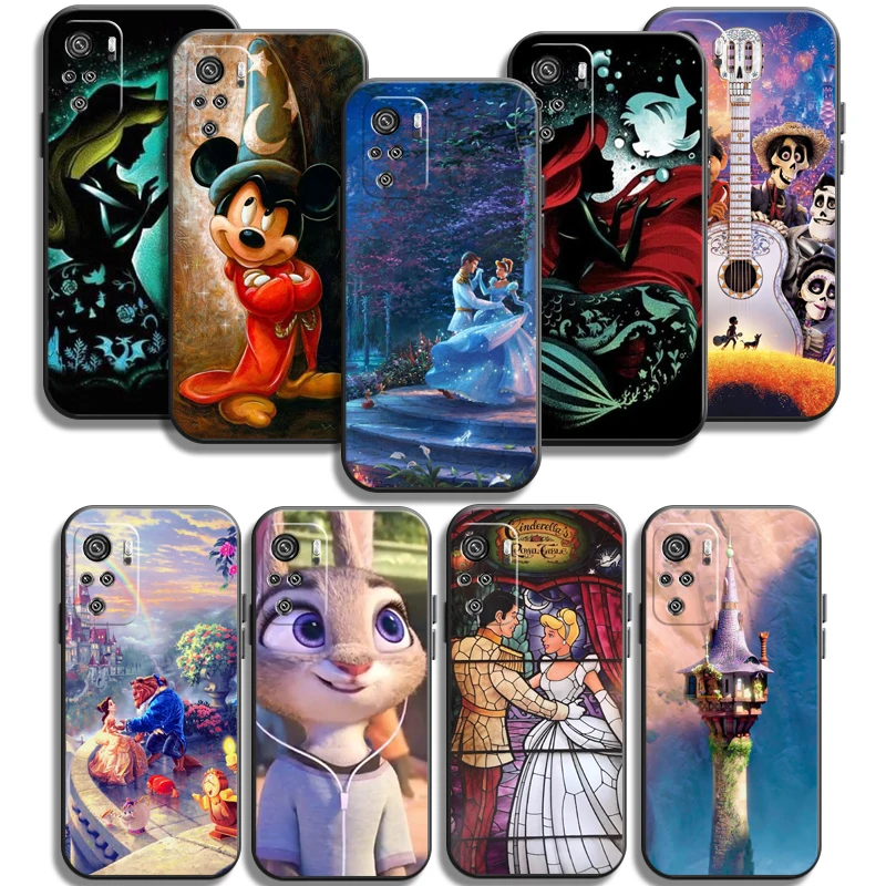 

Disney Cartoon Phone Cases For Xiaomi POCO X3 GT X3 Pro M3 POCO M3 Pro X3 NFC X3 Mi 11 Mi 11 Lite Funda Back Cover Soft TPU