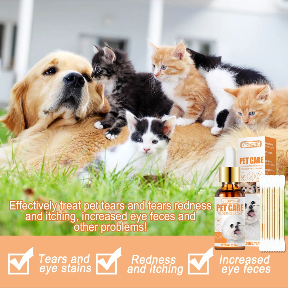 

Newest Tear Stain Remover Safe Gently Effective Removes Tear Stains Eye Stain Cleaner Pet Supplies For Dog