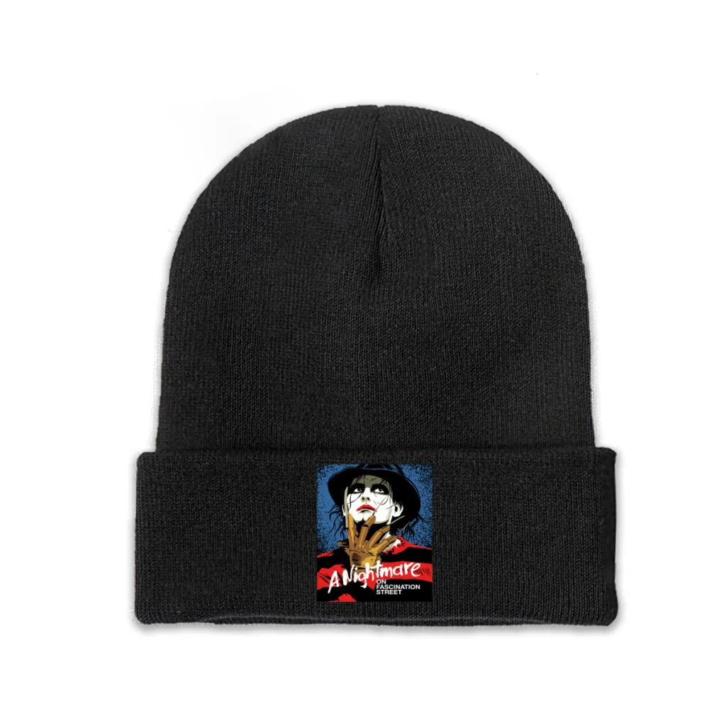 

Texas Chainsaw Massacre Knitted Hat Women's Men's Beanie Autumn Winter Hats Polyester Warm Caps