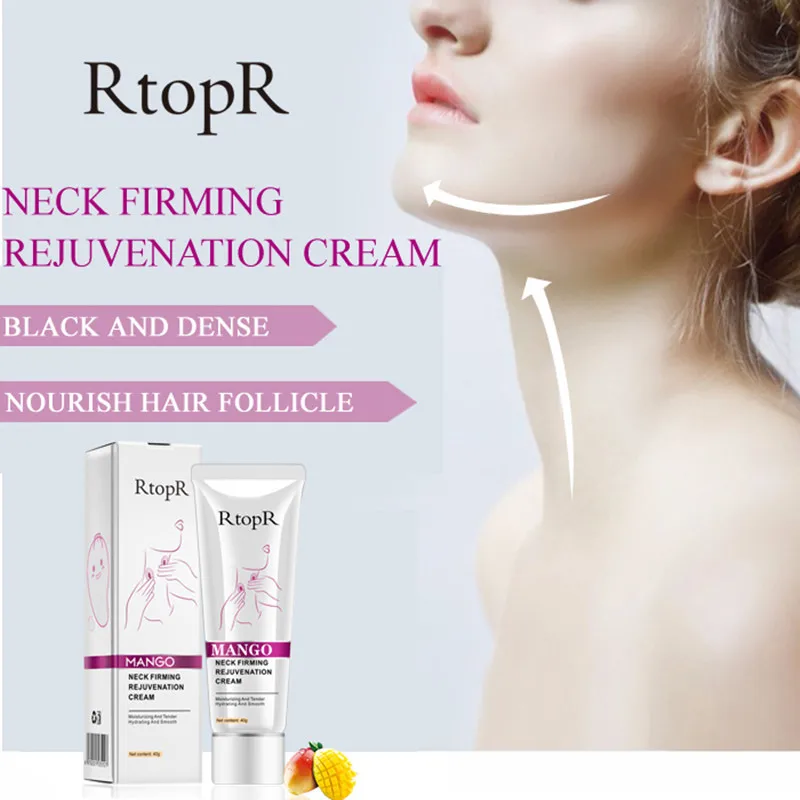 RtopR Neck Cream Neckline Cream Anti-wrinkle Smooth Anti Aging Whitening Moisturizing Cream Beauty Firming Skin Neck Beauty Care