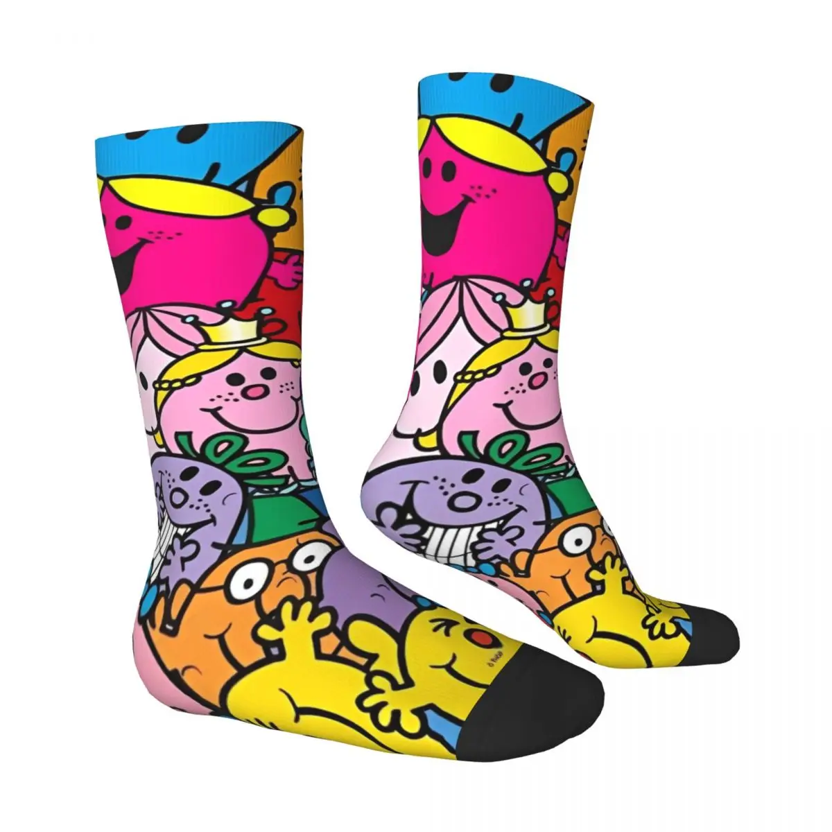 Взрослые мужские носки Mr M-Men забавные чулки с героями мультфильмов Маленький M-Miss