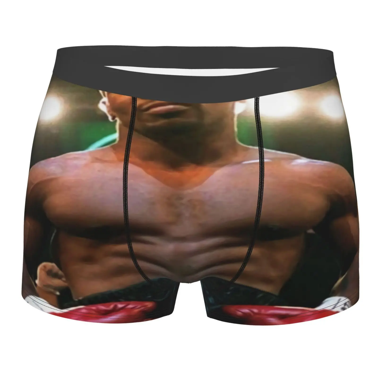 

Mike Mike Tyson Printed Active Men's Panties Mens Lot Boxer Moldeador Hombre Underpanties Pocket Men Sexy Underwear Lot Pocket