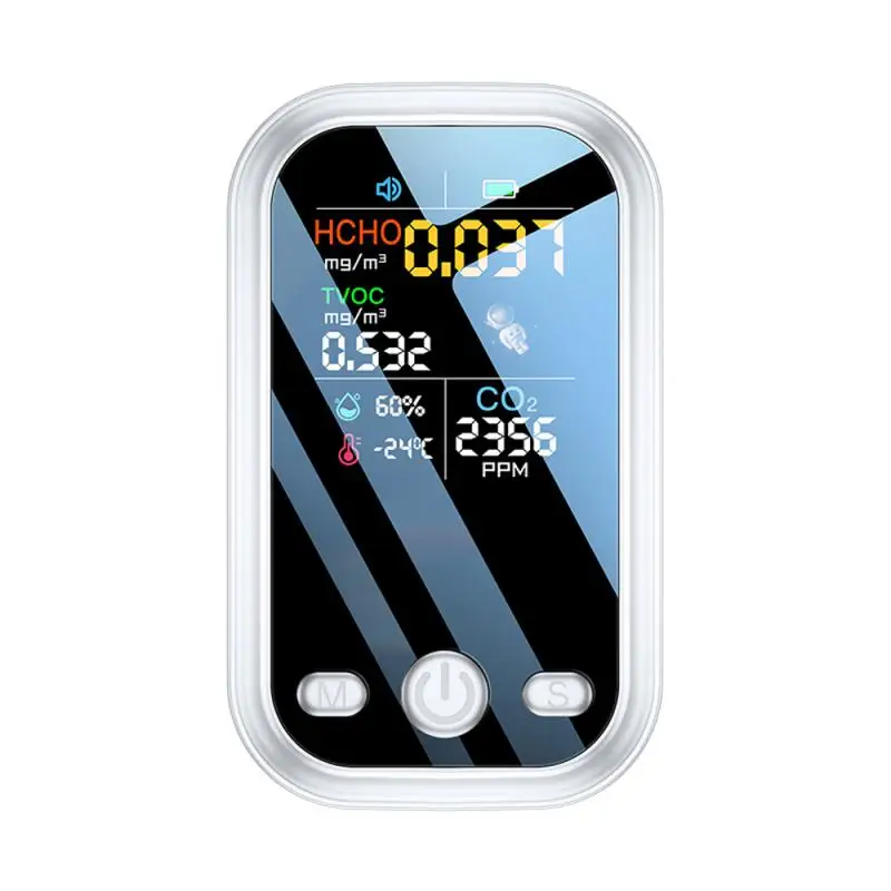 

Semiconductor Sensors 1.9 Inch Sensitive Indoor Temperature And Humidity Infrared Co2 Air Quality Sensor Air Quality Detector