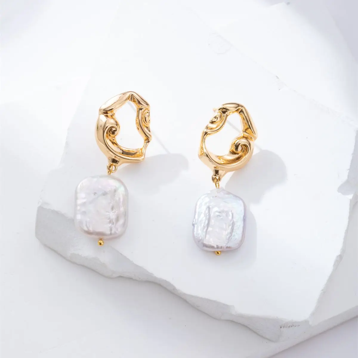 

LUIERXIN, ретро, волнистые, необычные, Искусственные женские жемчужины