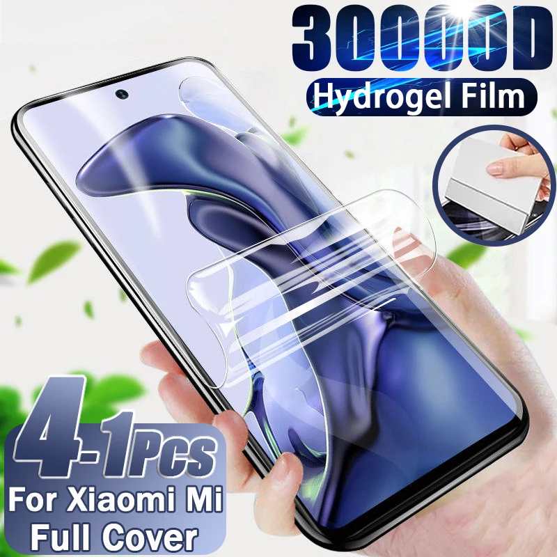 

4-1 Pcs For Xiaomi Mi 12T 11 11T Pro 10T Screen Protector Note 10 Lite 9T 8 9 11i Note10 Mi10 Mi11 Ultra Mi12 S 12X 12 Lite Film