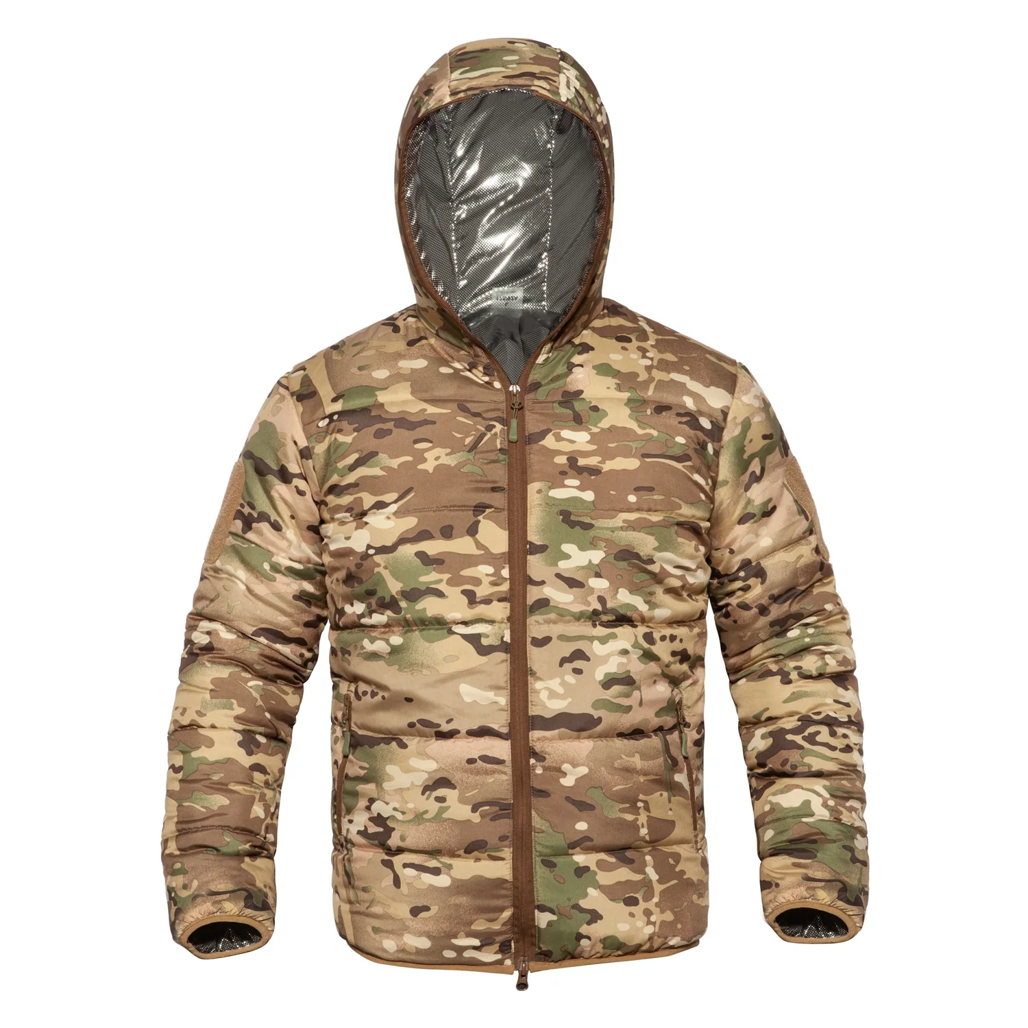 

Autumn Winter Outdoor Camping Hiking Hunting Student Sports Jogging Tactic Camouflage Clothes Cotton Cotton-padded Warm Jacket