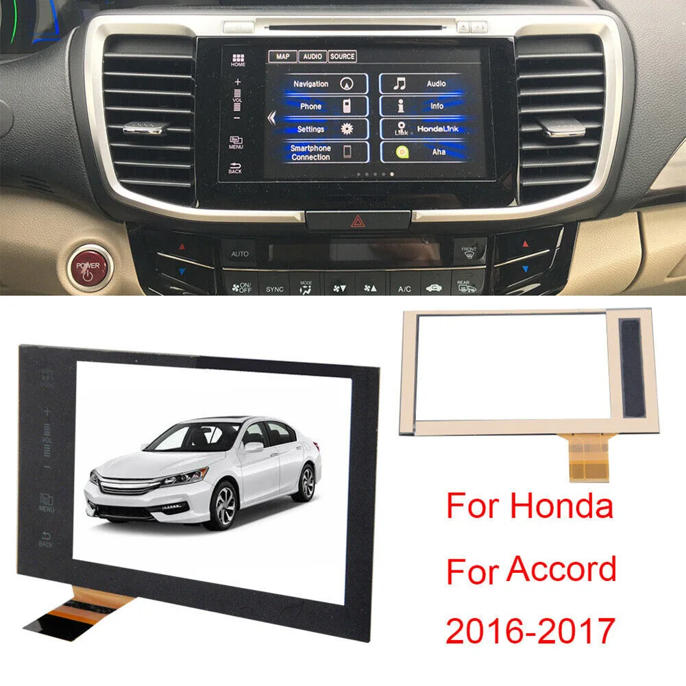 

7 Inch Radio Touch Screen Glass Digitizer For Honda For Accord For Civic 16-17 39101-T2F-A61 39101-T2F-C61 Car Electronics