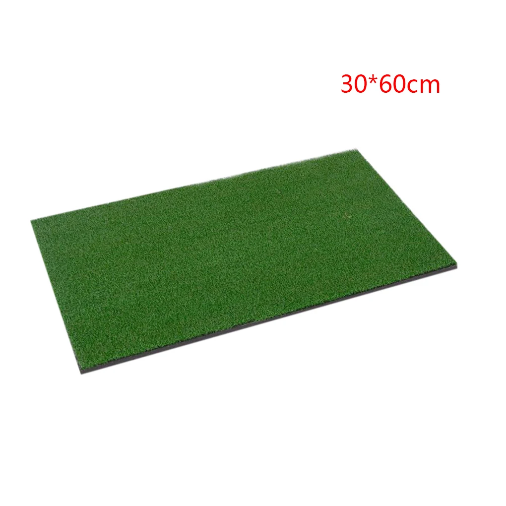 

Backyard Golf Mat Residential Training Hitting Pad Practice Rubber Tee Holder
