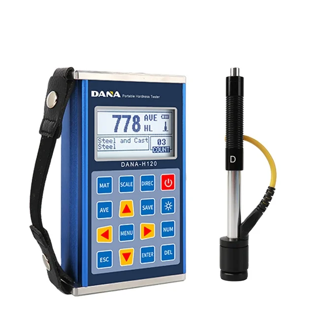 

DANA H120 Portable Digital Metal Hardness Tester High Precision Easy Operation Metal Shell industrial metal detectors